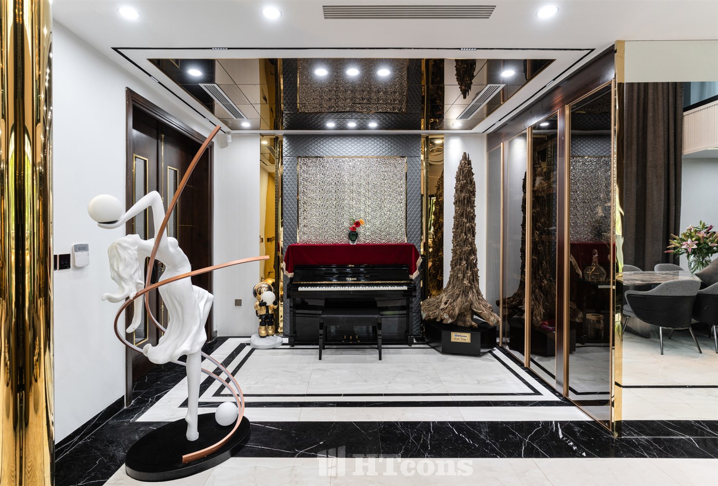 Bật mí kinh nghiệm chọn gạch phòng khách sang trọng bắt mắt