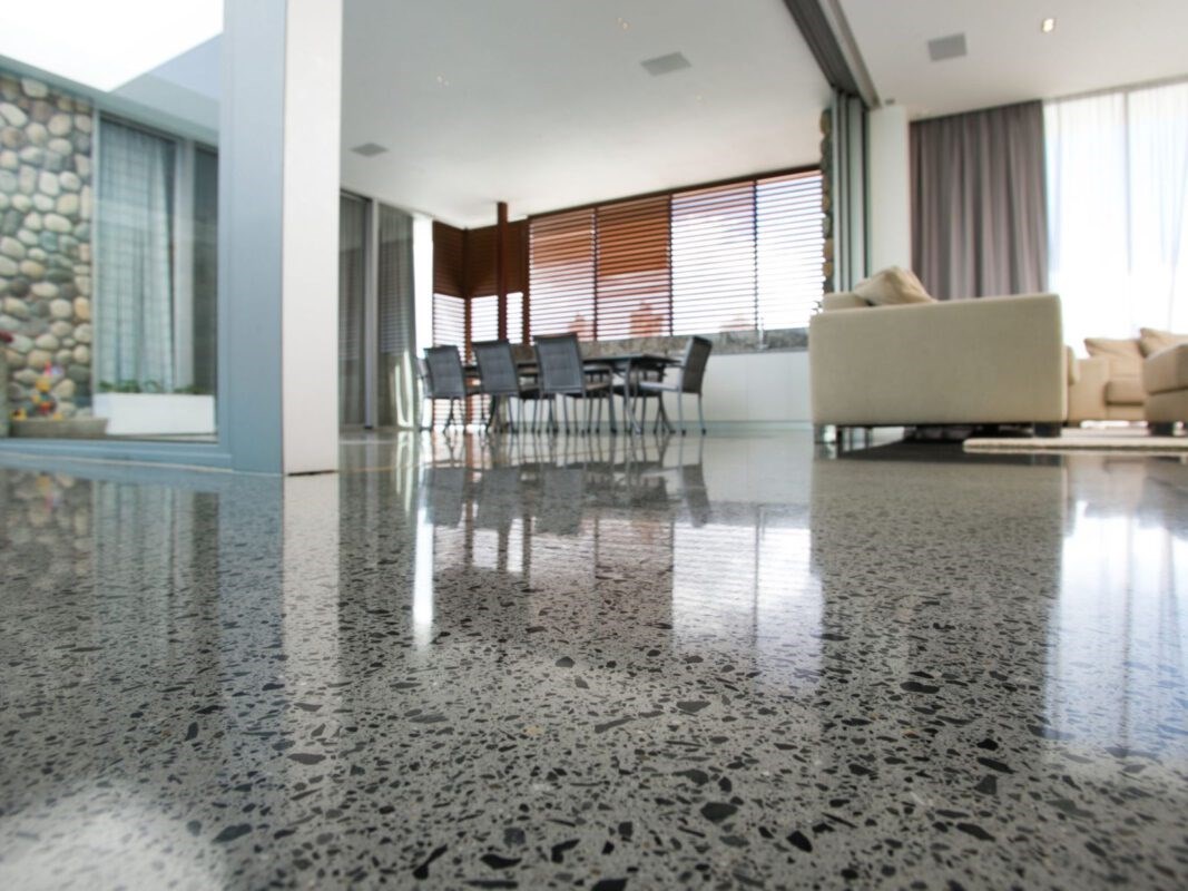 Quy trình thi công bê tông mài đúng chuẩn kỹ thuật