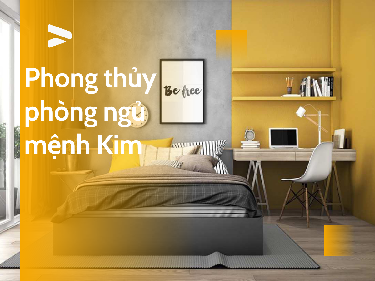 Tiết lộ cách bài trí phong thủy phòng ngủ mệnh Kim
