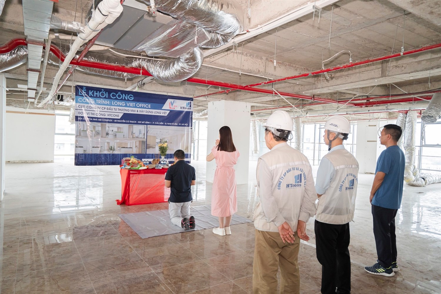 Lễ khởi công: Dự án Long Việt Office