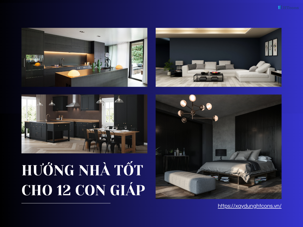 Phong thủy chọn hướng nhà tốt cho 12 con giáp?