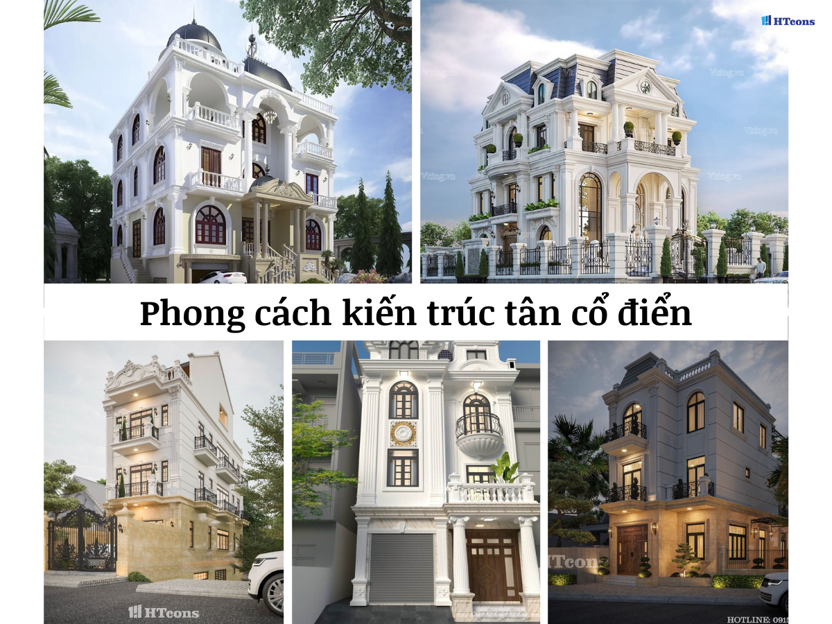 Bật mí nét độc đáo trong phong cách kiến trúc tân cổ điển