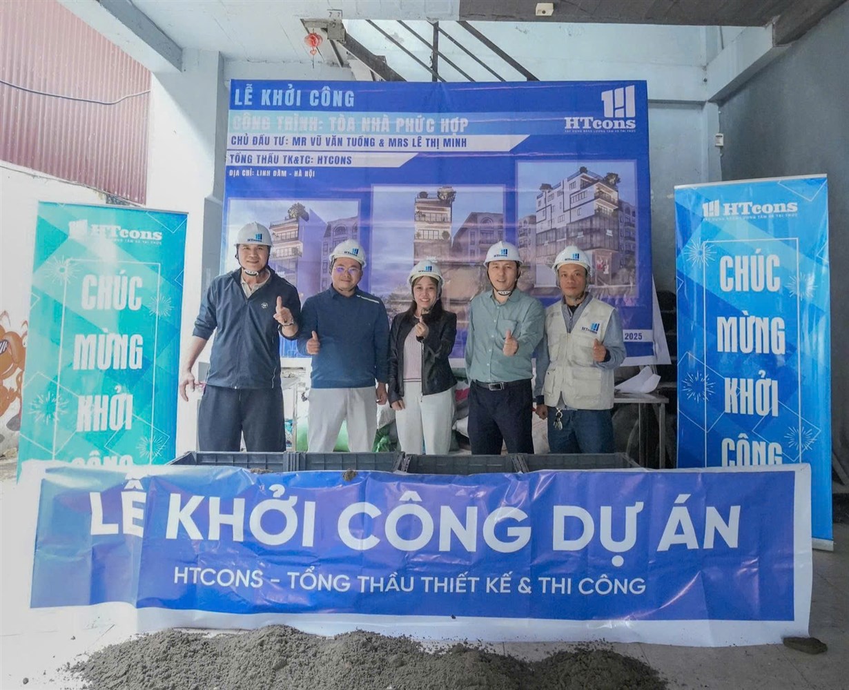 KHỞI CÔNG CÔNG TRÌNH TÒA NHÀ PHỨC HỢP - LINH ĐÀM, HÀ NỘI