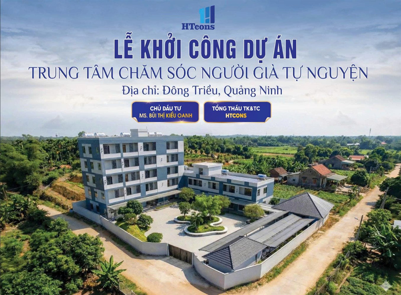 KHỞI CÔNG DỰ ÁN “SIÊU ĐẶC BIỆT” - TRUNG TÂM CHĂM SÓC NGƯỜI GIÀ TỰ NGUYỆN