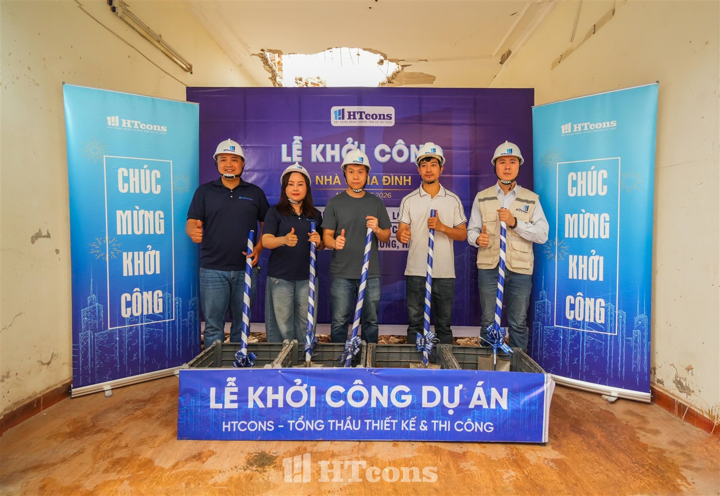 KHỞI CÔNG CÙNG LÚC 2 TÒA NHÀ TẠI TRUNG TÂM THỦ ĐÔ HÀ NỘI 