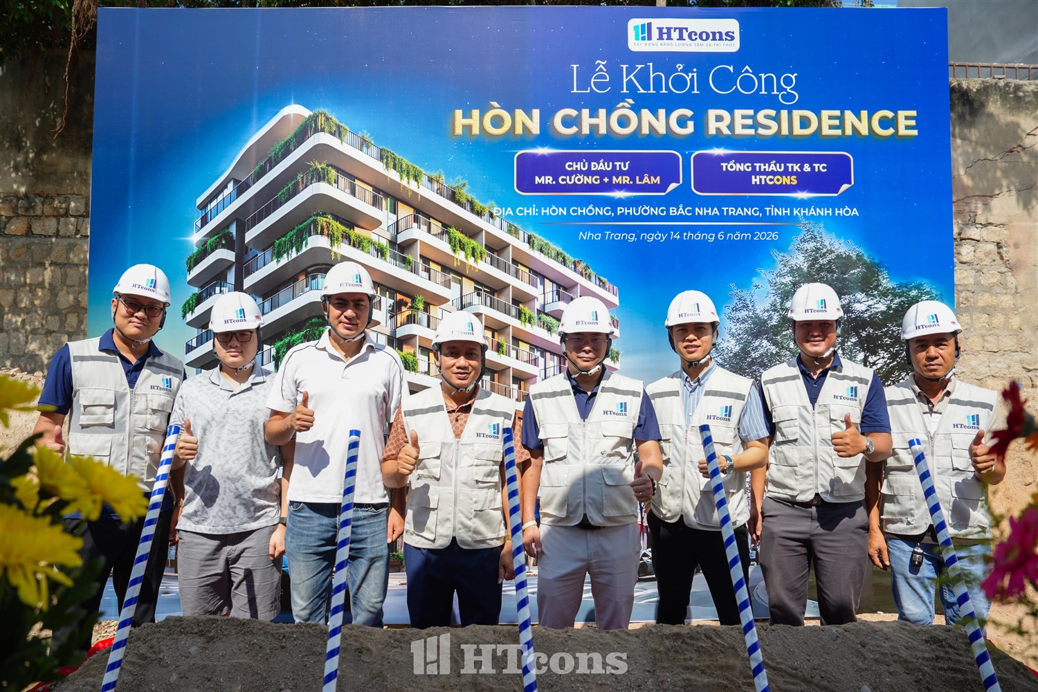  LỄ KHỞI CÔNG DỰ ÁN HÒN CHỒNG RESIDENCE - NHA TRANG-KHÁNH HÒA