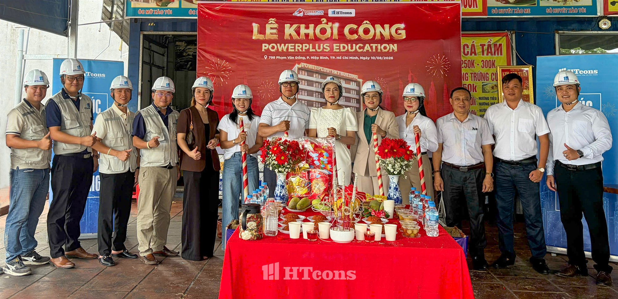 ĐỒNG LOẠT KHỞI CÔNG 3 DỰ ÁN TRỌNG ĐIỂM TẠI TP.HỒ CHÍ MINH | HTCONS