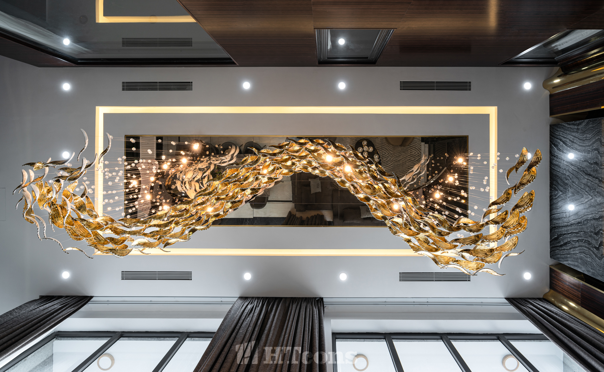  Đèn Chùm Cao Cấp Tại Biệt Thự Triệu Đô