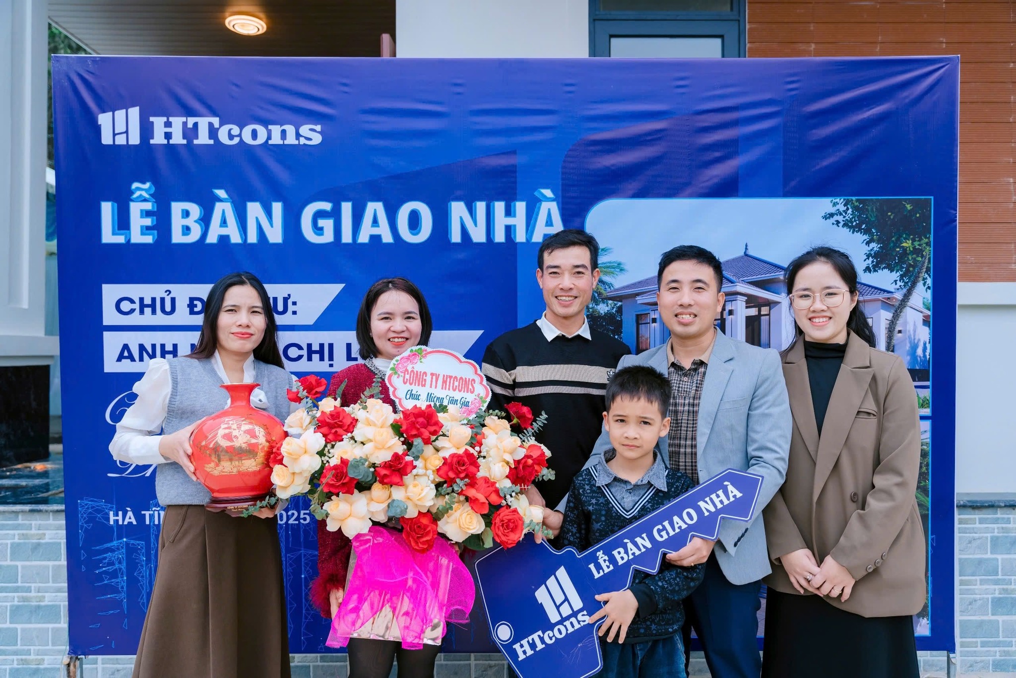 Bàn giao nhà vườn mái Nhật tại Hương Khê - Hà Tĩnh