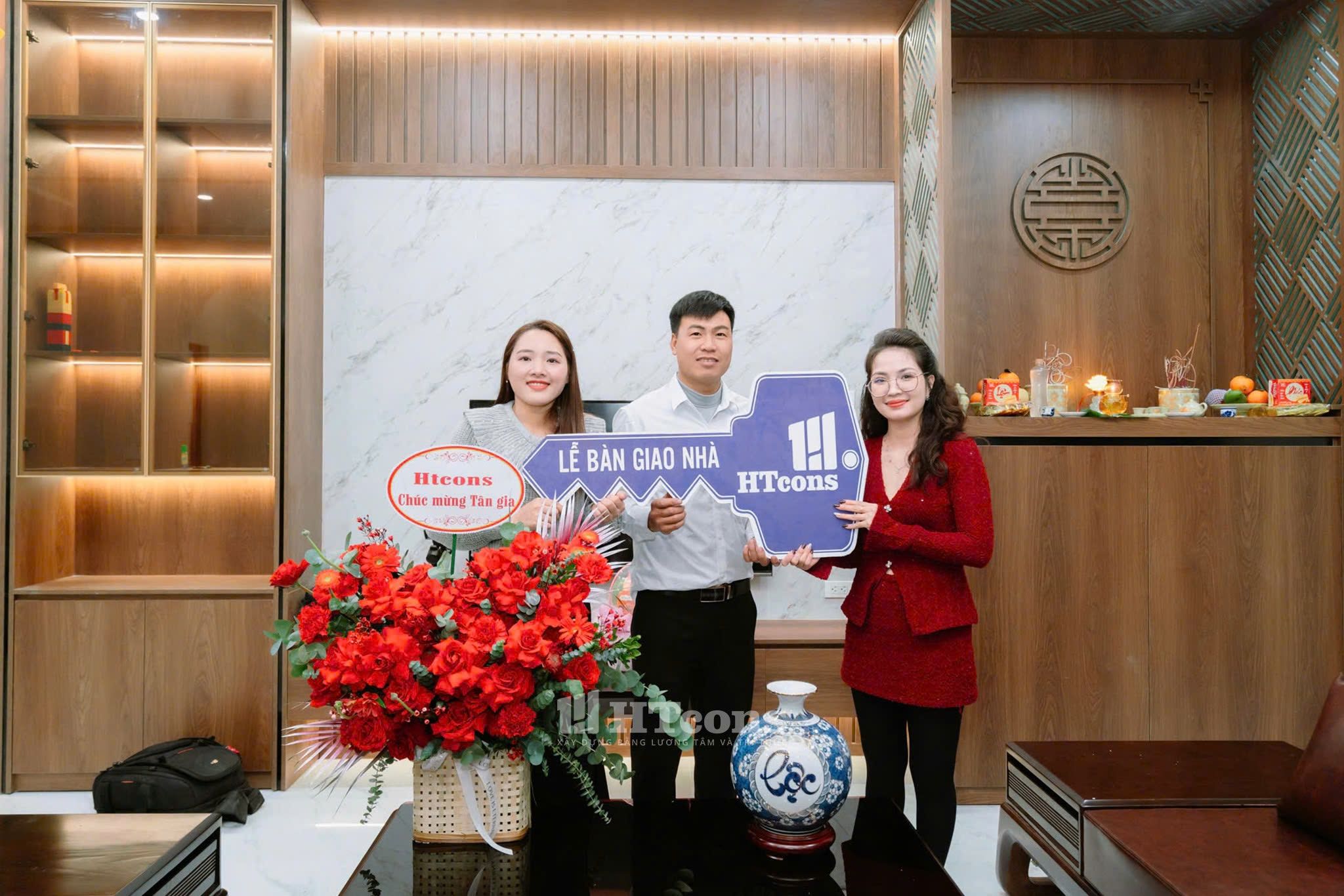 Ngôi nhà "đẹp nhất xã" vừa được HTcons bàn giao Tại Tuyên Quang