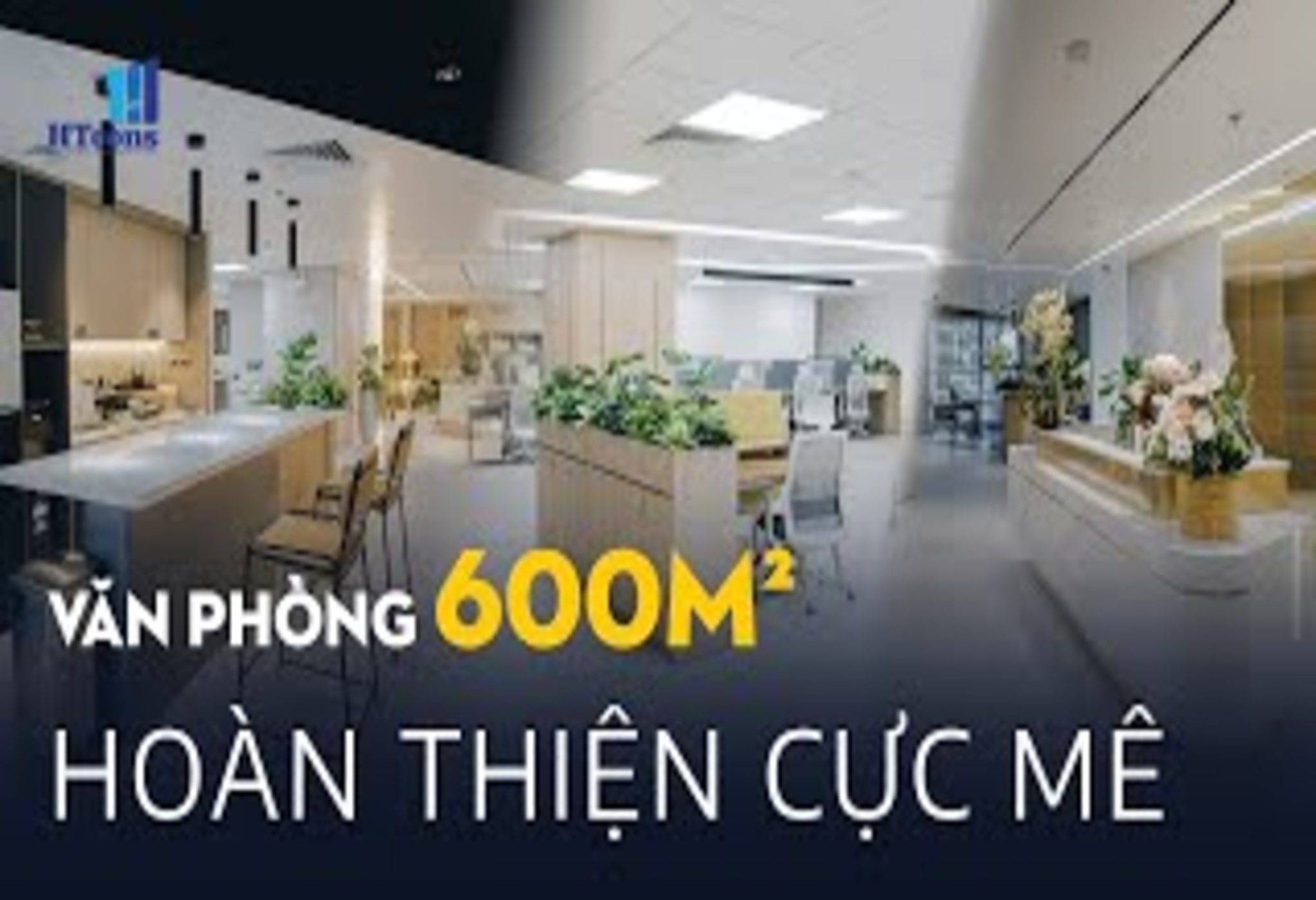 55 NGÀY ĐÊM THI CÔNG THẦN TỐC VĂN PHÒNG HƠN 600M2