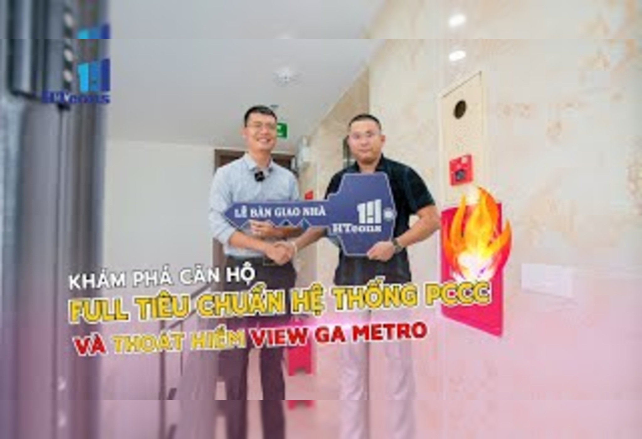 Tòa nhà view ga Metro full tiêu chuẩn hệ thống PCCC thoát hiểm
