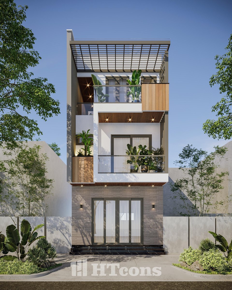 MẪU NHÀ PHỐ 3 TẦNG 225M2 - TỐI ƯU TỪNG MM KHÔNG GIAN SỐNG