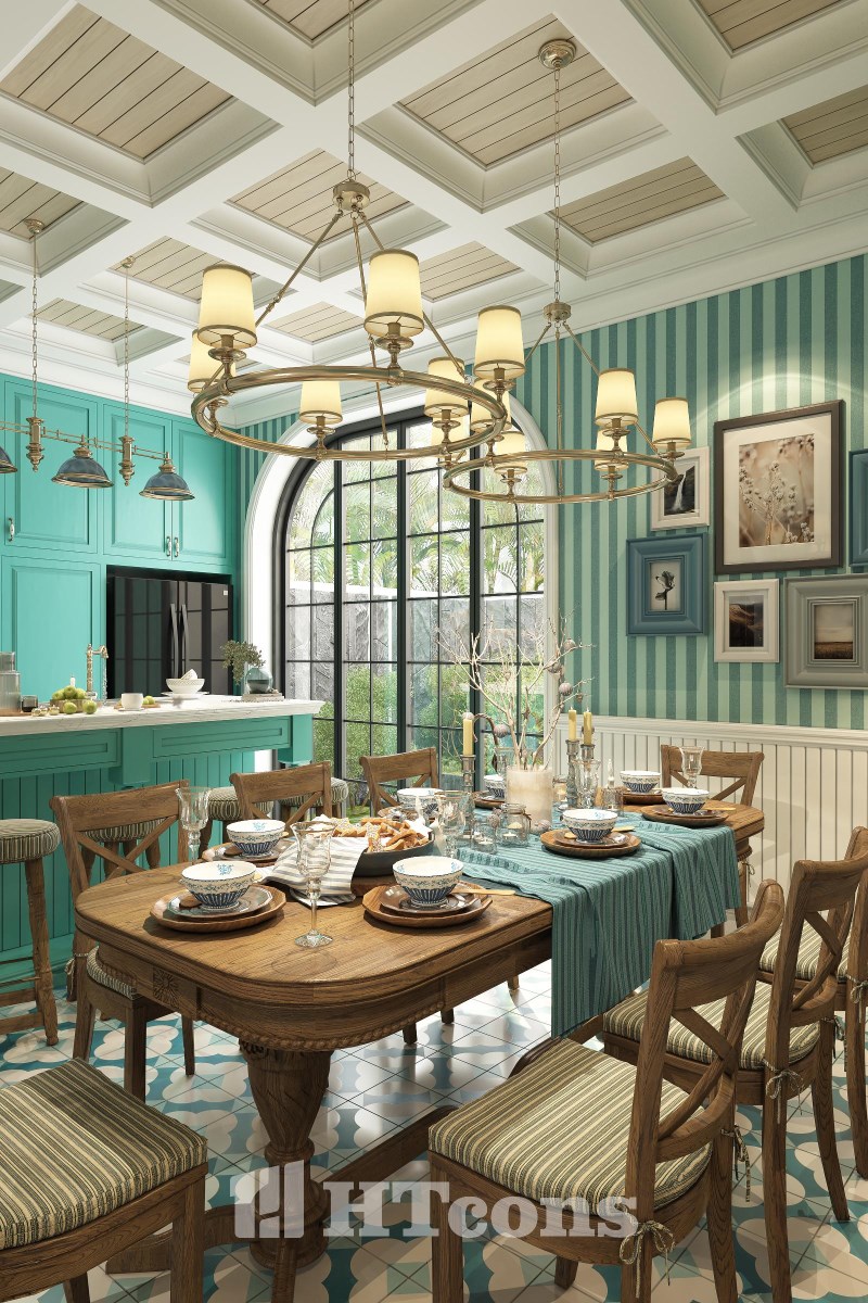 MÊ MẨN VỚI MẪU THIẾT KẾ NỘI THẤT PHONG CÁCH FARMHOUSE 