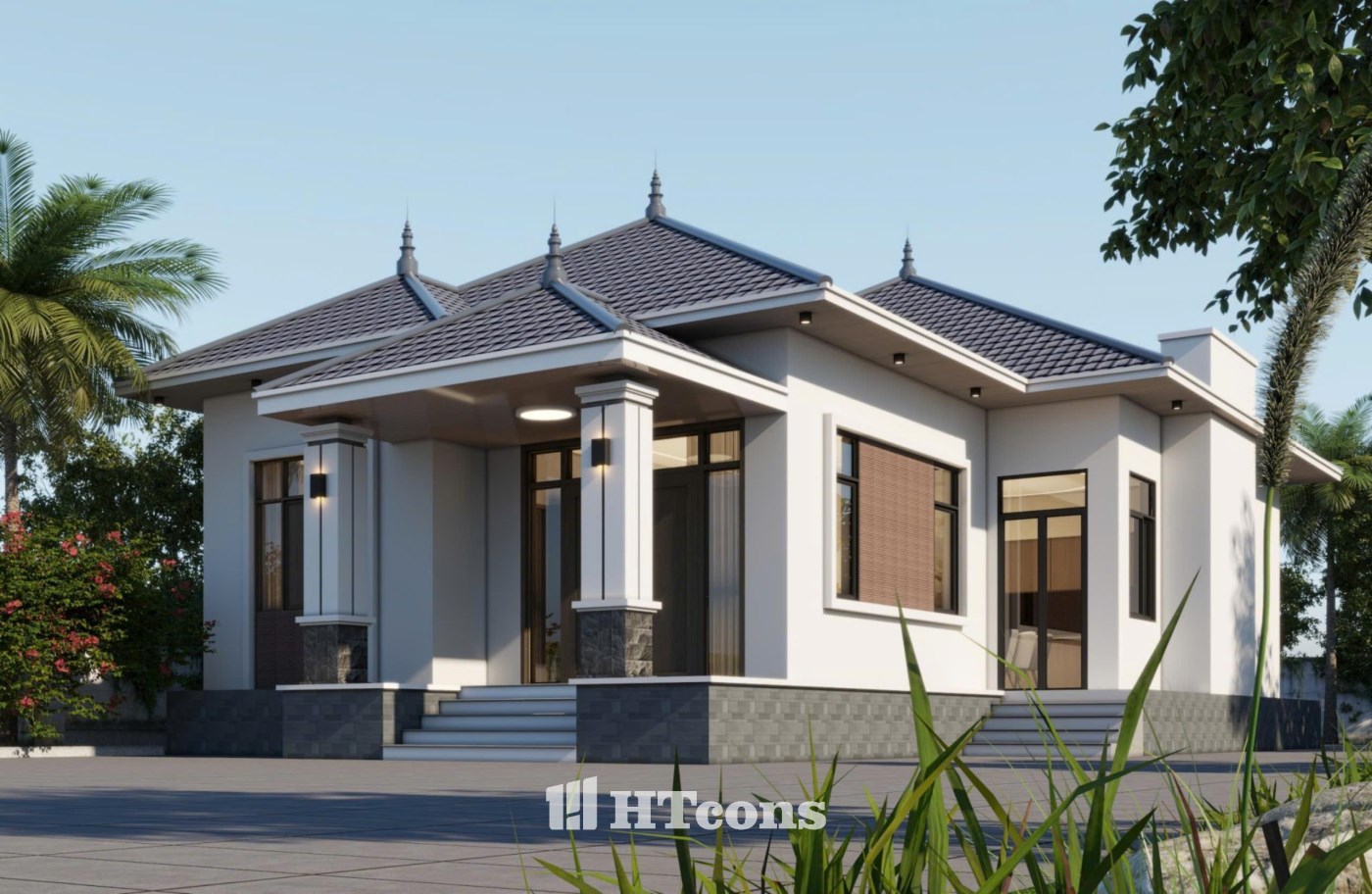 NHÀ VƯỜN MÁI NHẬT