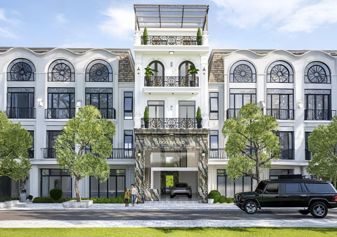 NHÀ PHỐ TÂN CỔ ĐIỂN KẾT HỢP KINH DOANH 3 TẦNG 1 LỬNG 1 TUM