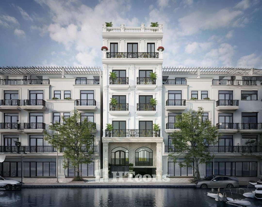 MẪU NHÀ PHỨC HỢP PHONG CÁCH TÂN CỔ ĐIỂN 1 HẦM - 8 TẦNG