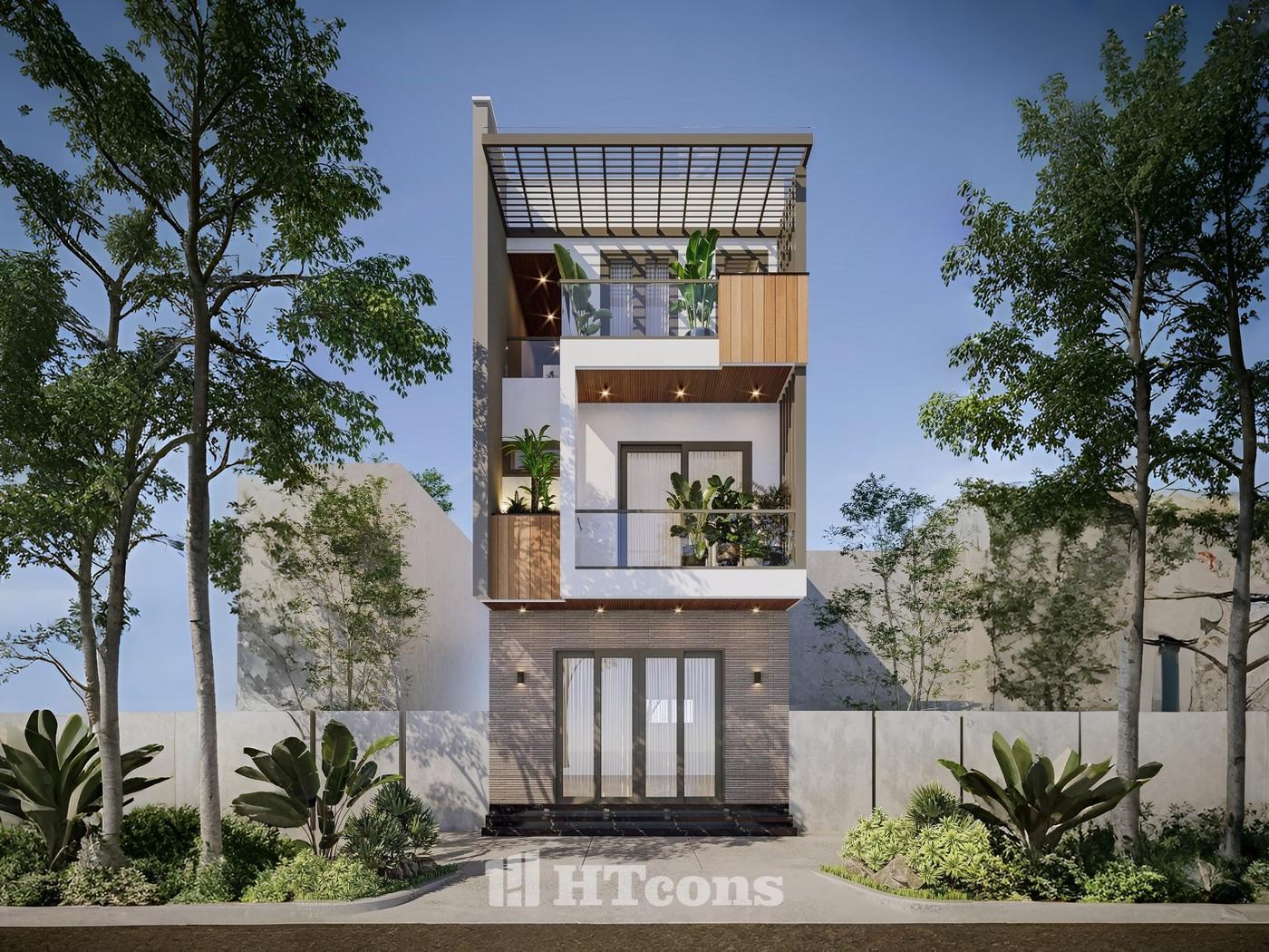 MẪU NHÀ PHỐ 3 TẦNG 225M2 - TỐI ƯU TỪNG MM KHÔNG GIAN SỐNG