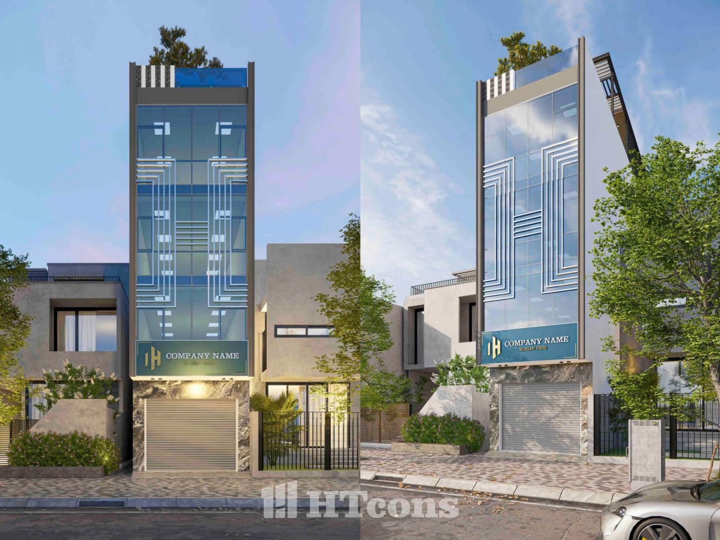 TÒA NHÀ PHỨC HỢP CHỊ HÀ VY - PHAN KẾ BÍNH - HÀ NỘI