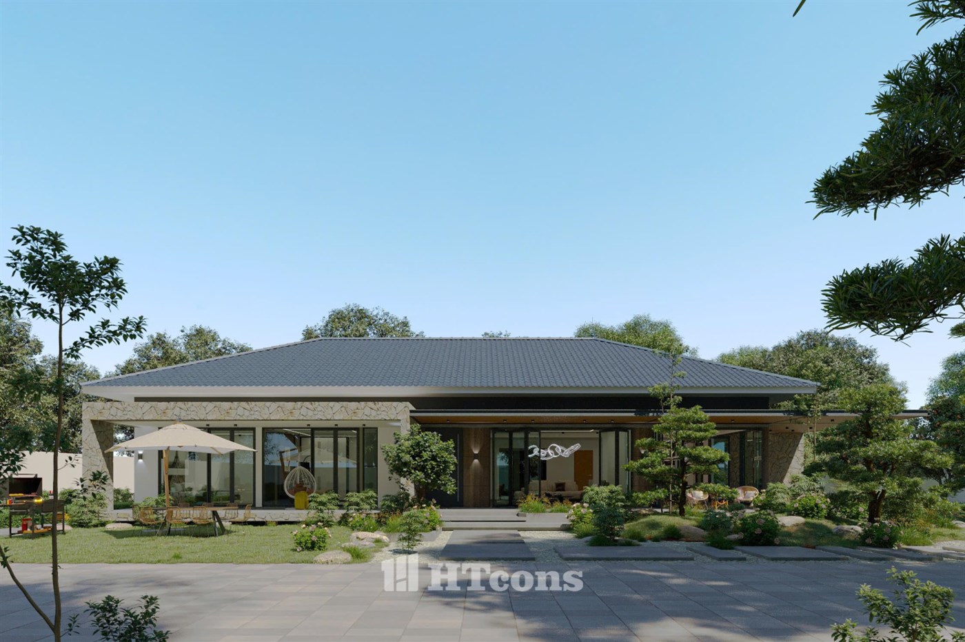BIỆT THỰ NHÀ VƯỜN 255M2 - NGỌC LẶC - THANH HÓA