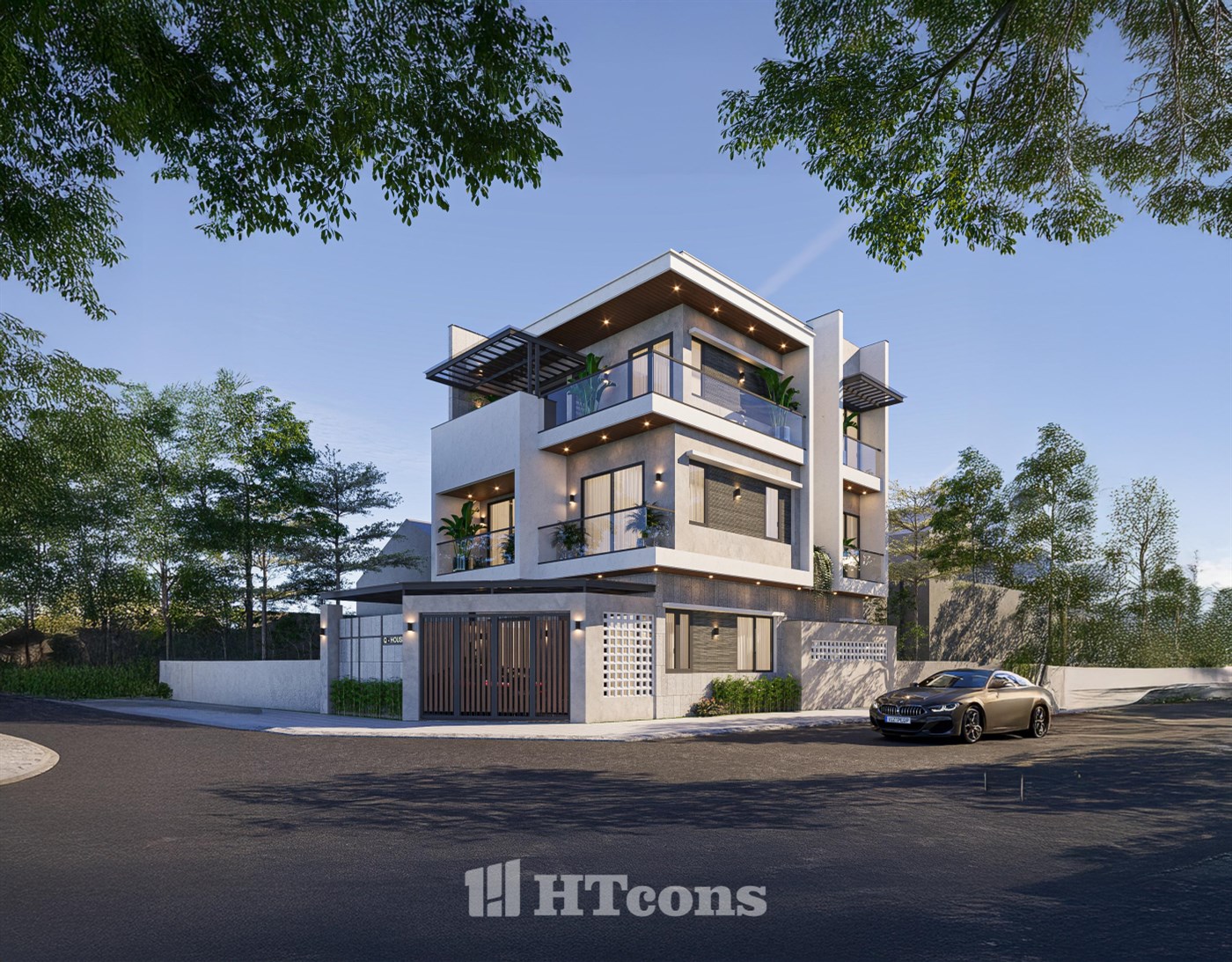 NHÀ PHỐ 3 TẦNG 2 MẶT TIỀN - CHỊ QUYÊN, TP VINH