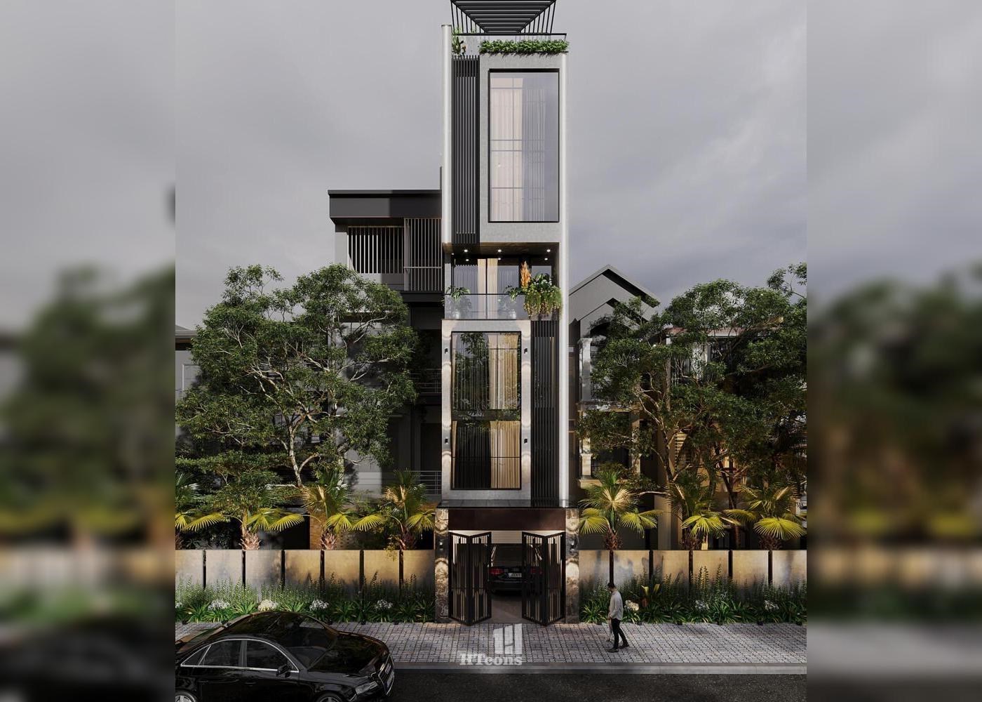 NHÀ PHỐ HIỆN ĐẠI 5 TẦNG 1 TUM - CHỊ QUỲNH, LONG BIÊN