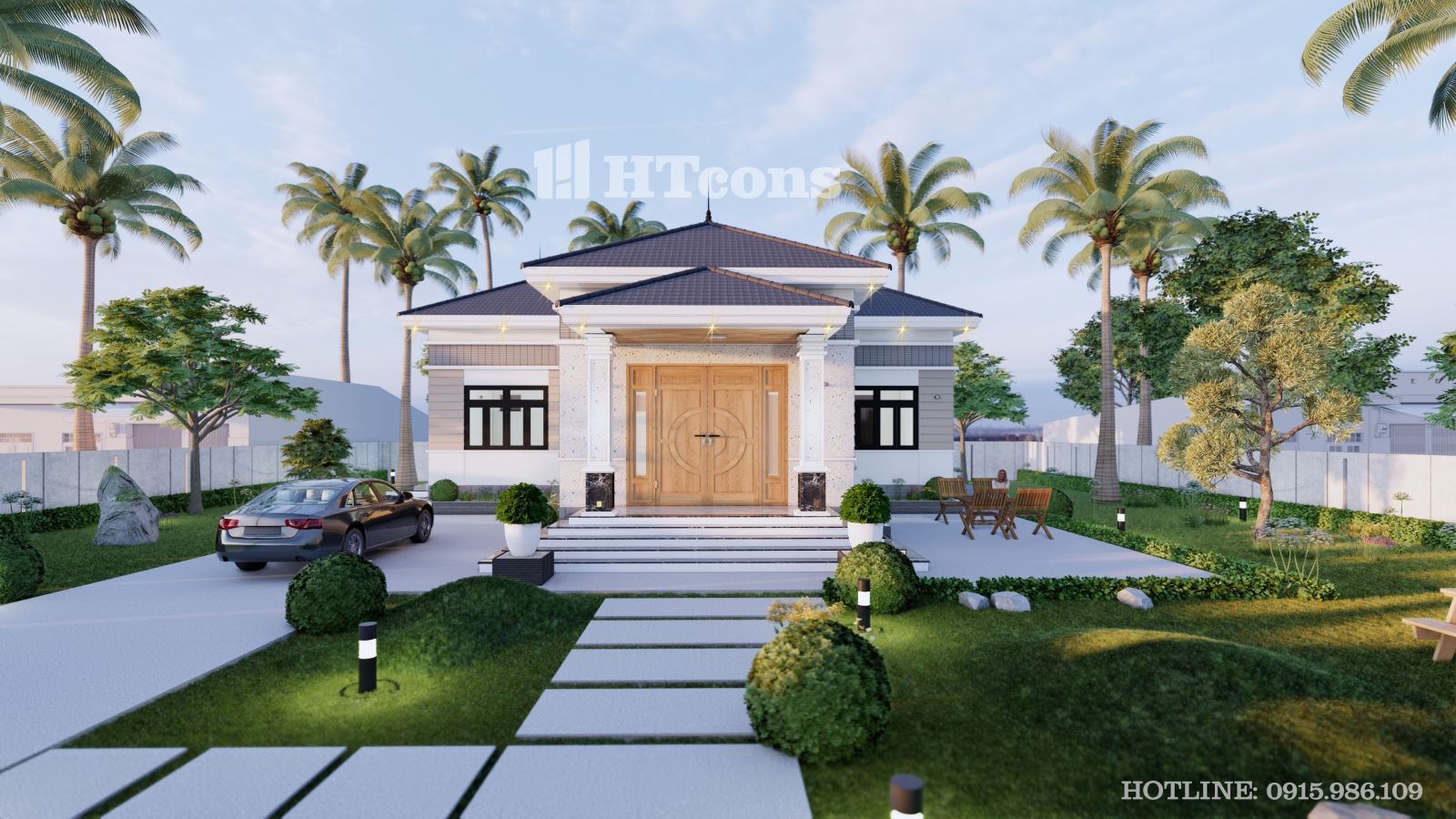 Nhà vườn mái Nhật