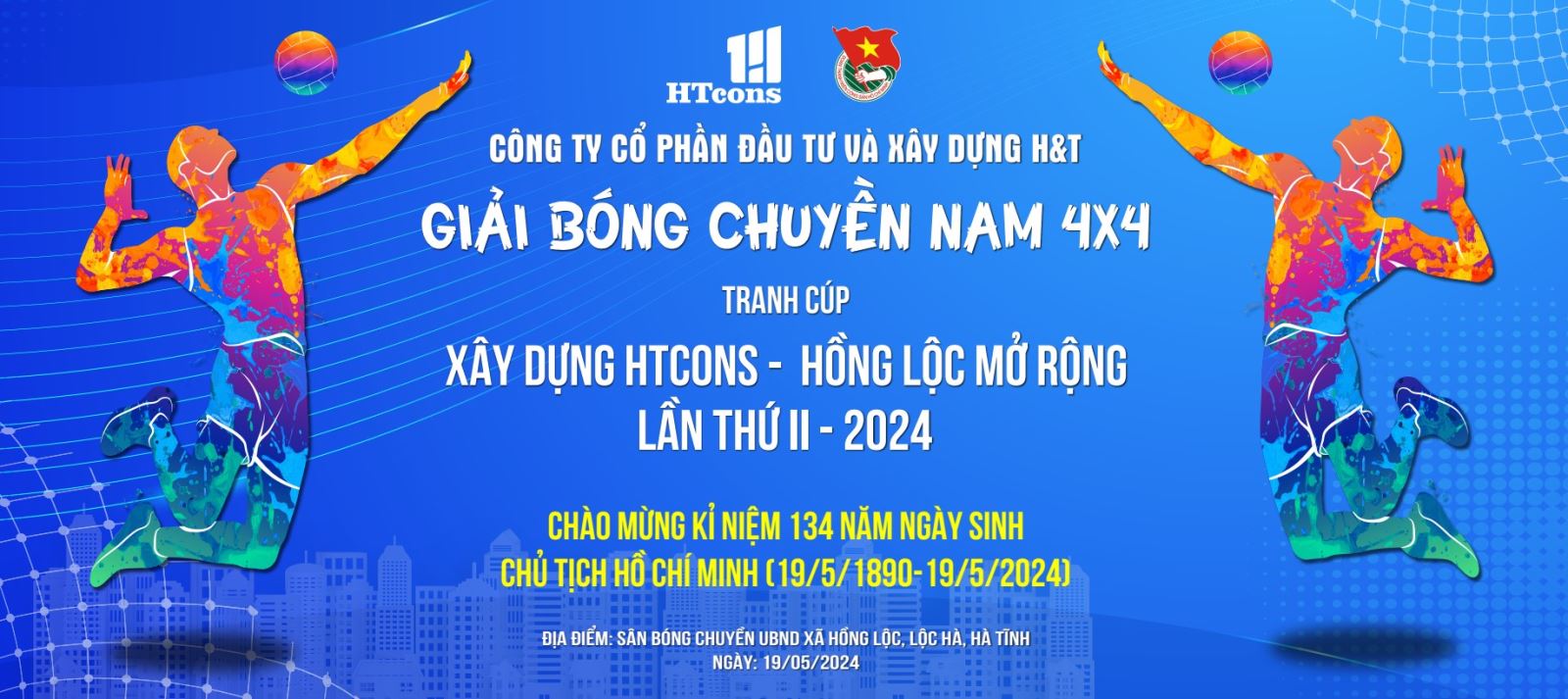 giải bóng chuyền htcons