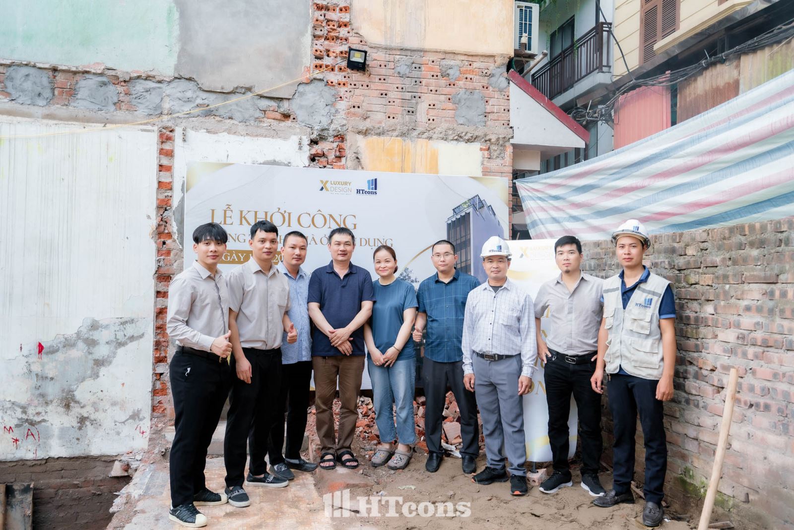 thi công nhà phố chị Thắm 1