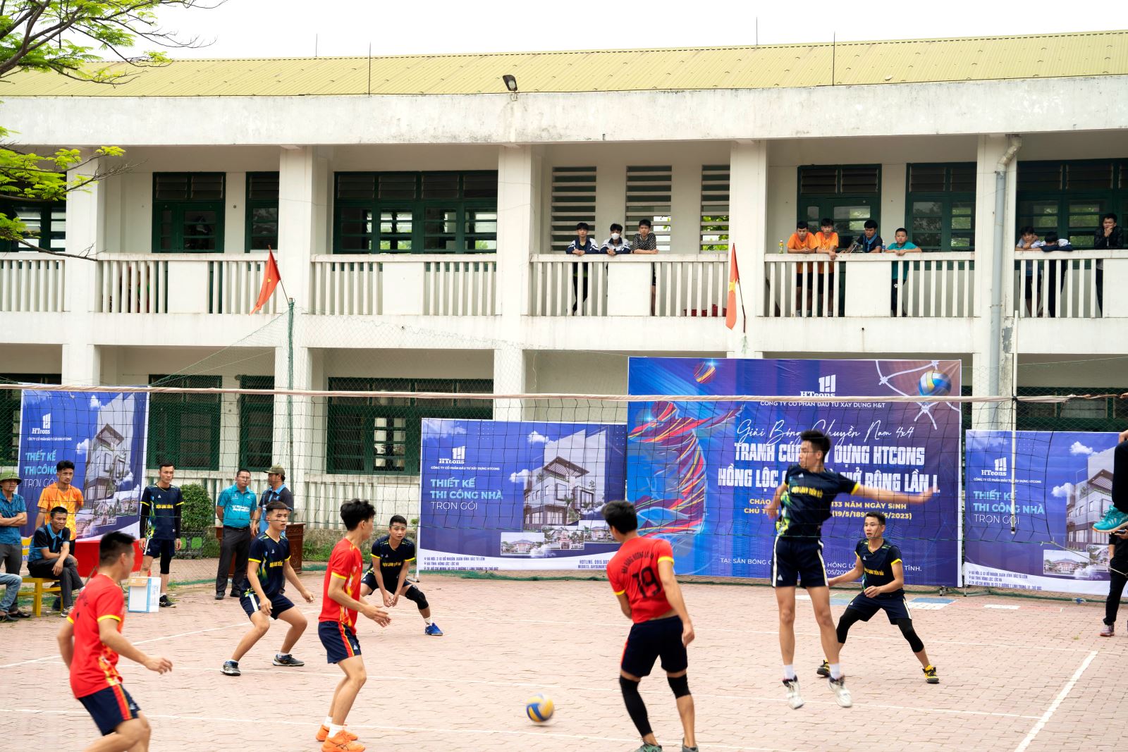 giải bóng chuyền htcons
