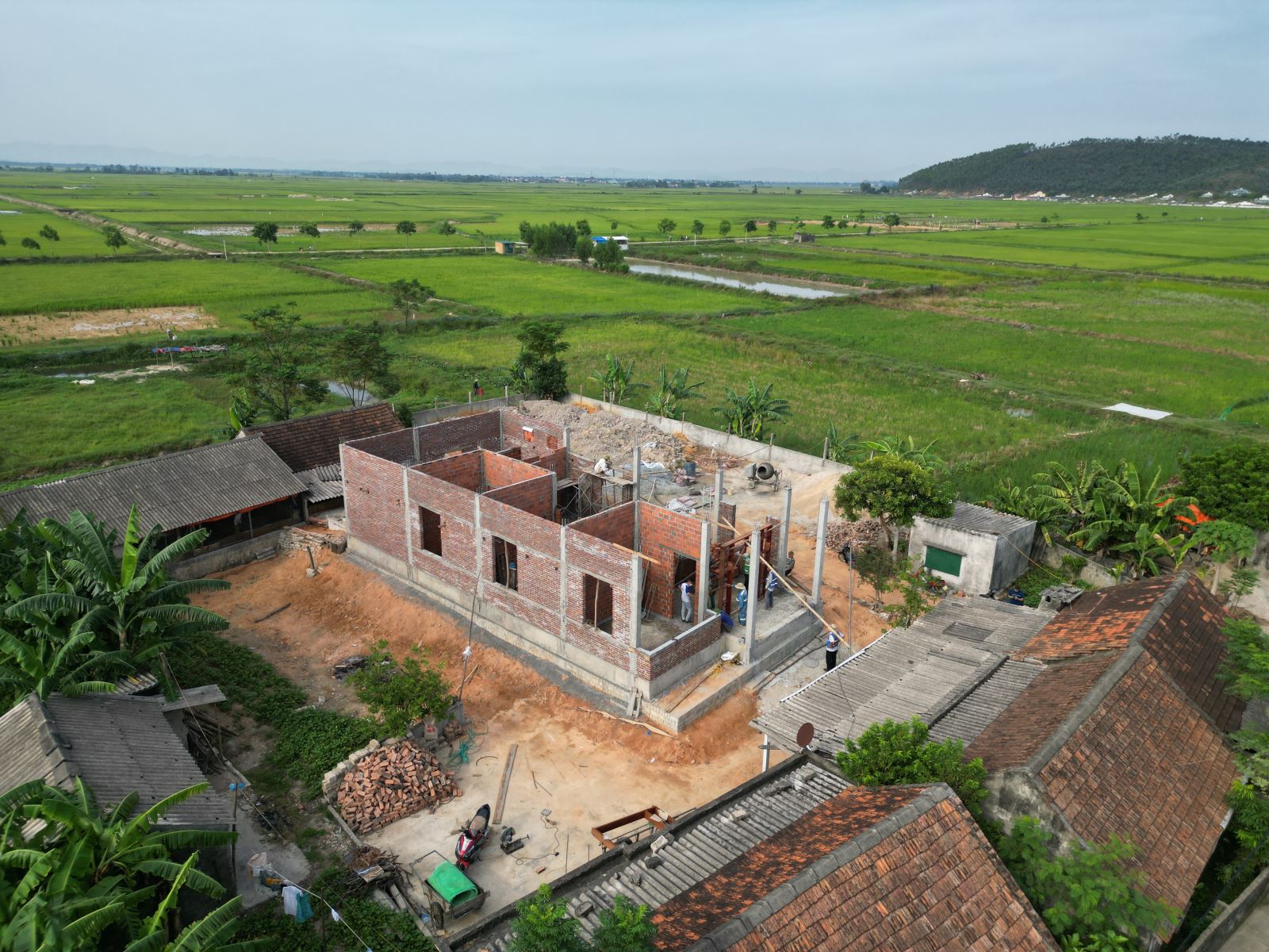 thi công nhà chị lý 3
