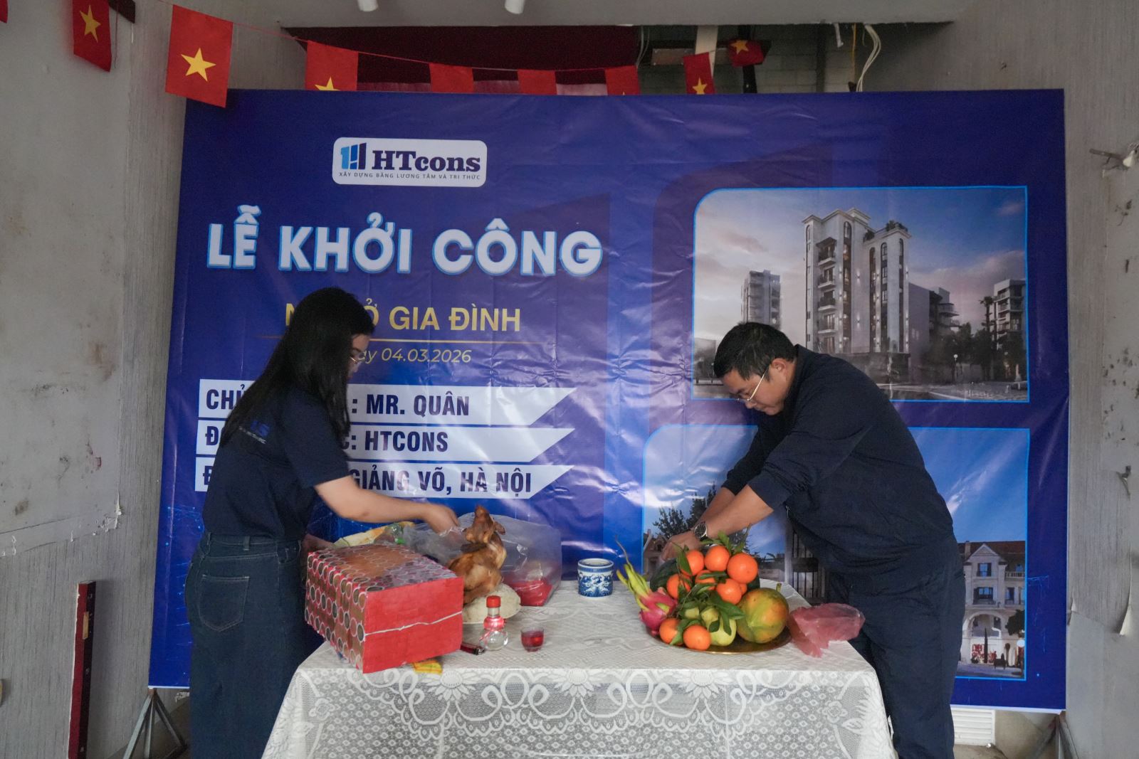 KHỞI CÔNG DỰ ÁN ANH QUÂN BUILDING