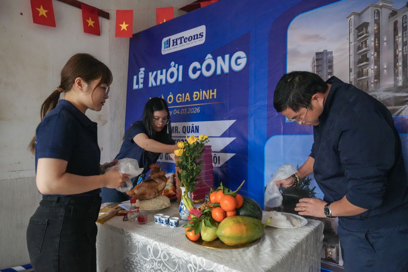 KHỞI CÔNG DỰ ÁN ANH QUÂN BUILDING