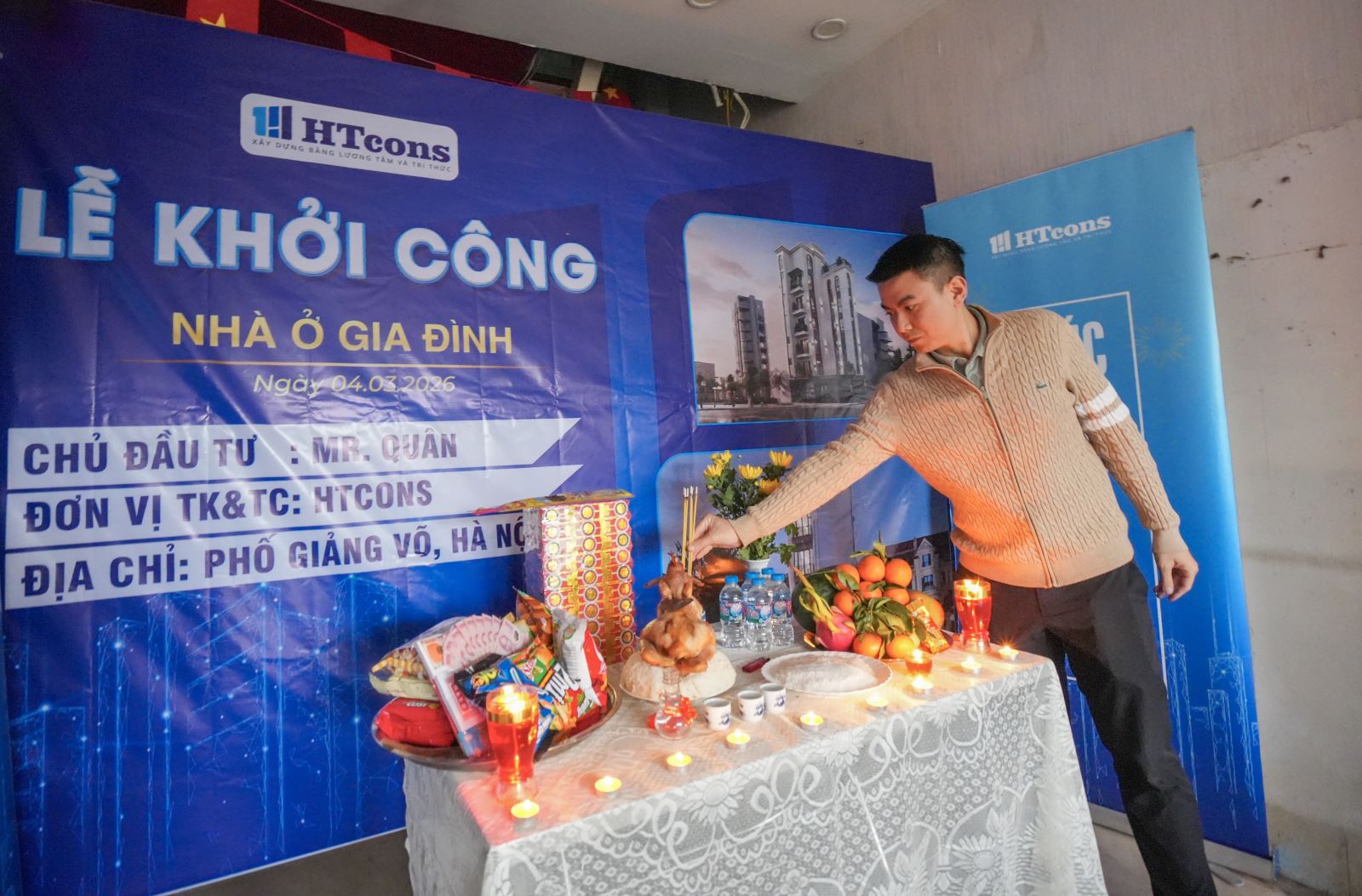 KHỞI CÔNG DỰ ÁN ANH QUÂN BUILDING