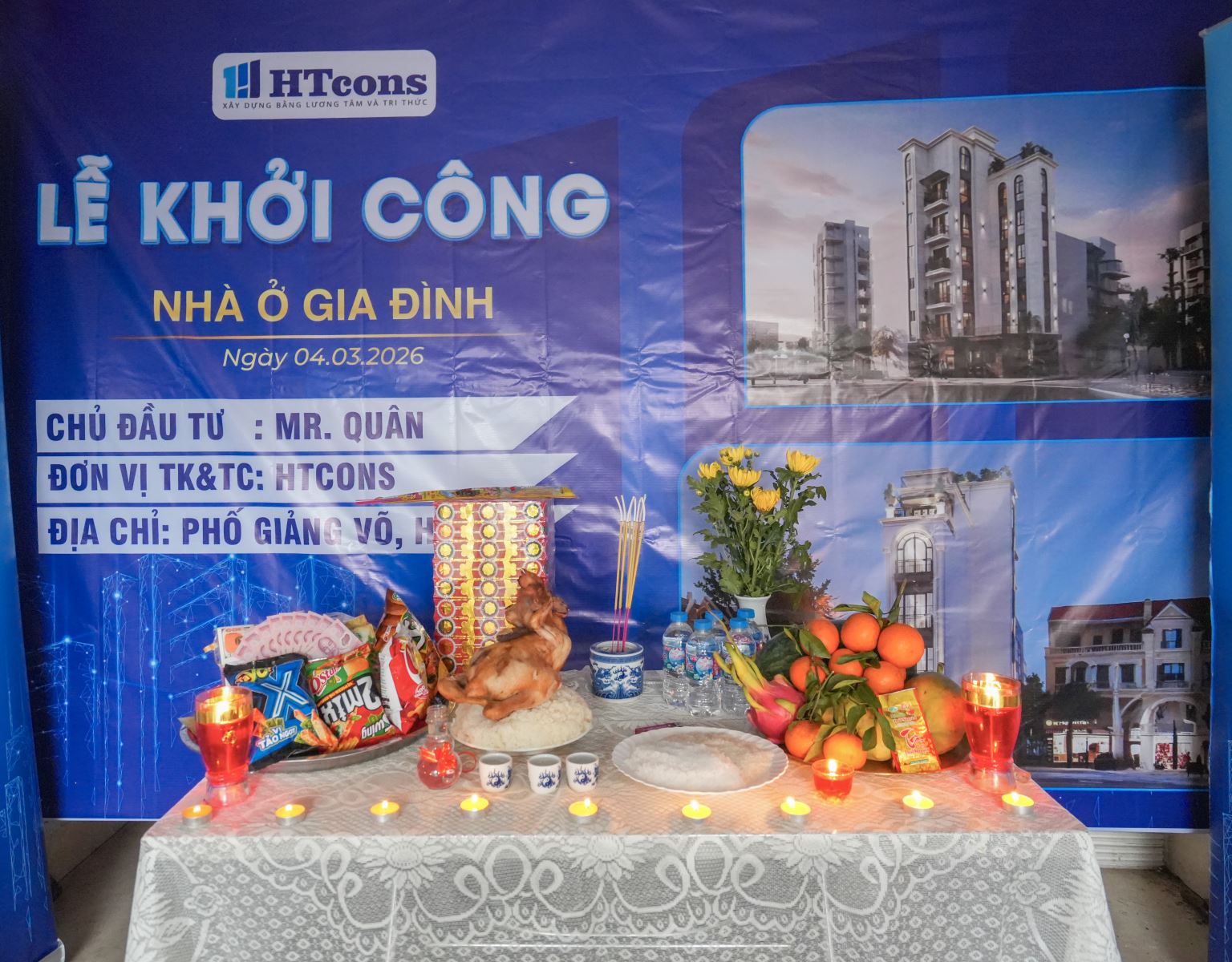 KHỞI CÔNG DỰ ÁN ANH QUÂN BUILDING