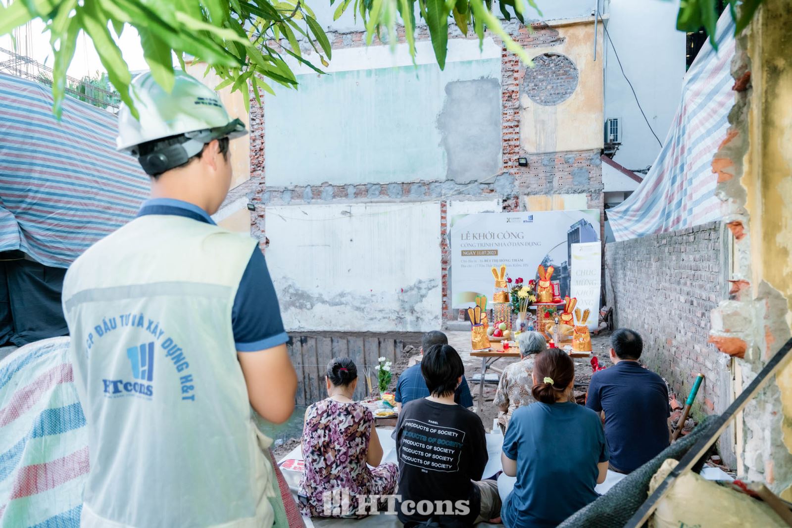 thi công nhà phố chị Thắm 3