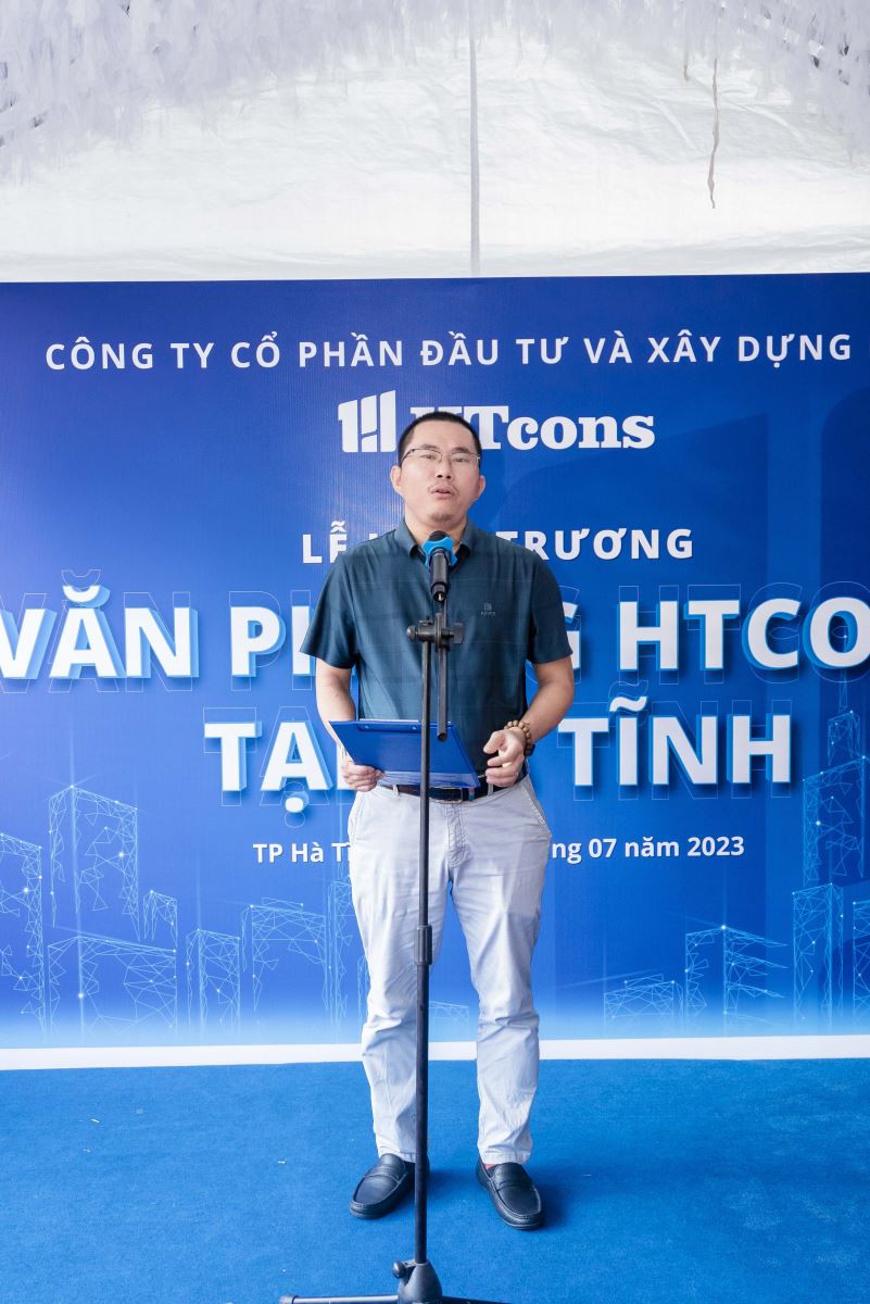 CEO Phan Trọng Hải phát biểu tại Lễ khai trương 