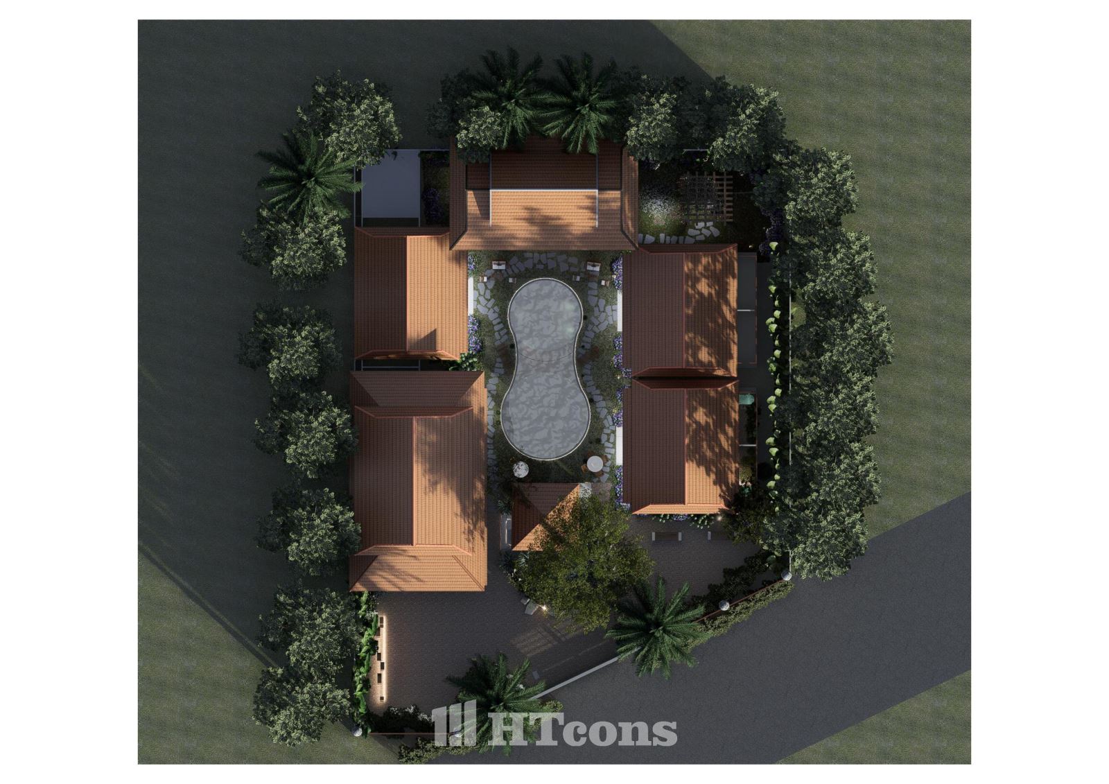 Một số hình ảnh 3D công trình sau cải tạo