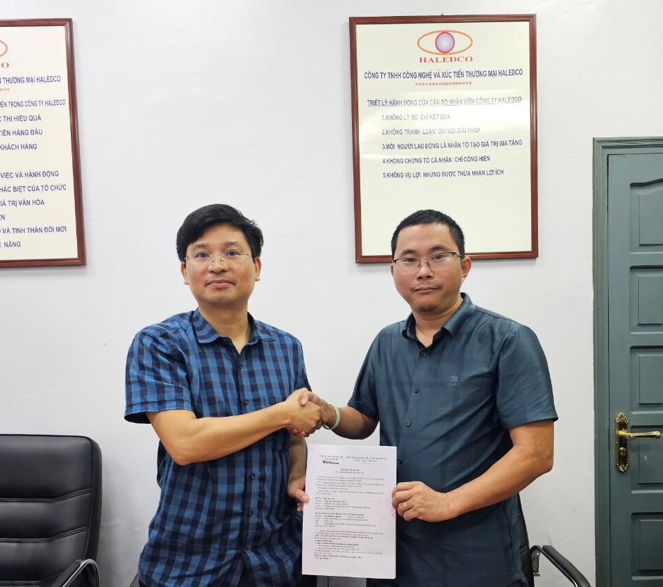 ký kết hợp đồng thiết kế 2