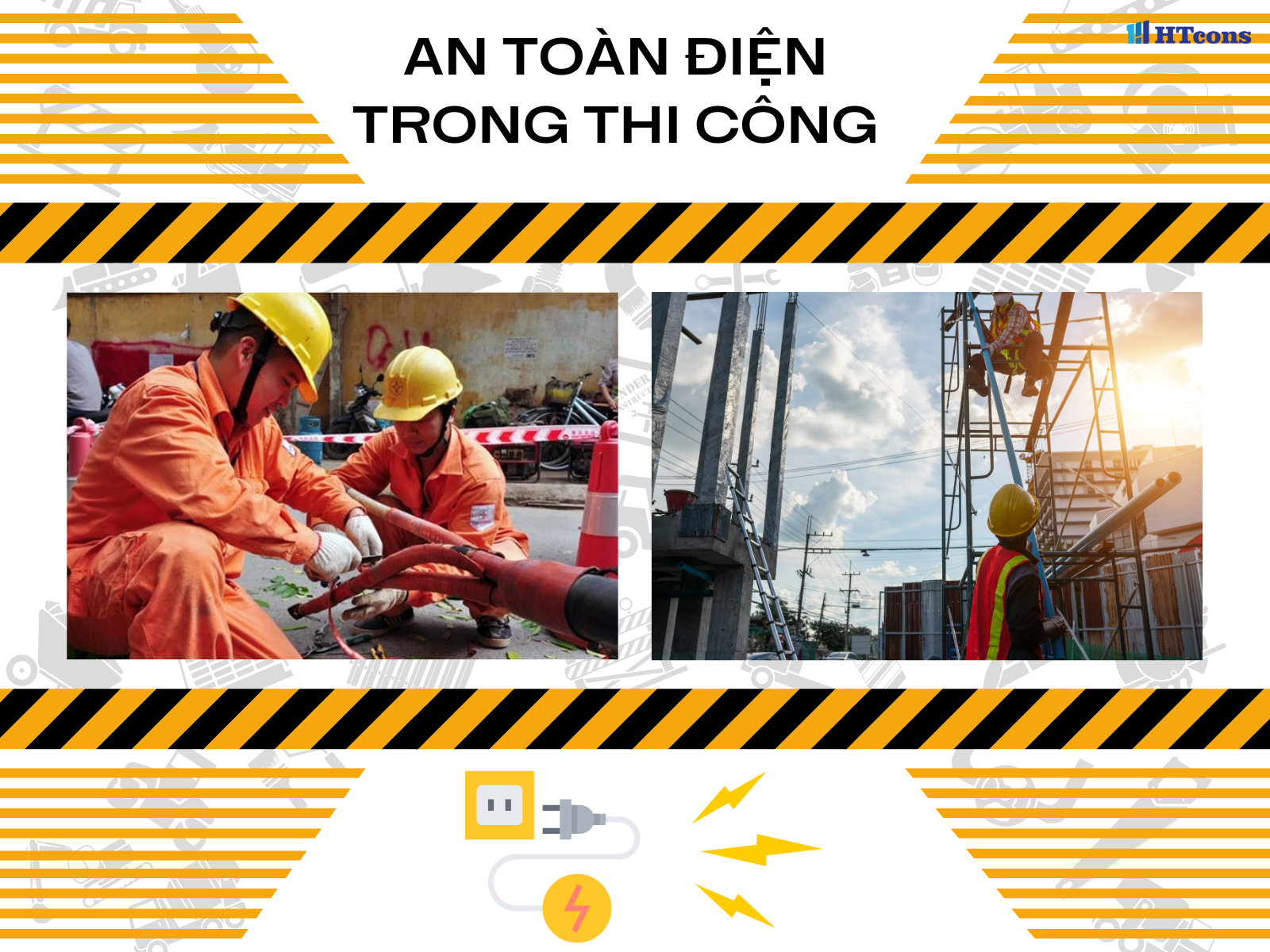 An toàn điện trong tổ chức thi công