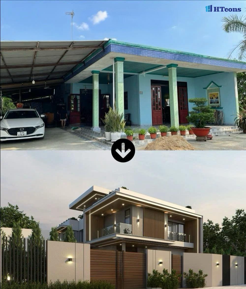 Nhà cấp 4 có thể nâng cấp thành nhà 2 tầng