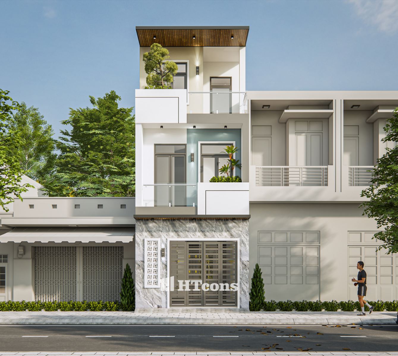 nhà phố 3 tầng - Anh Hiệp, Hoài Đức