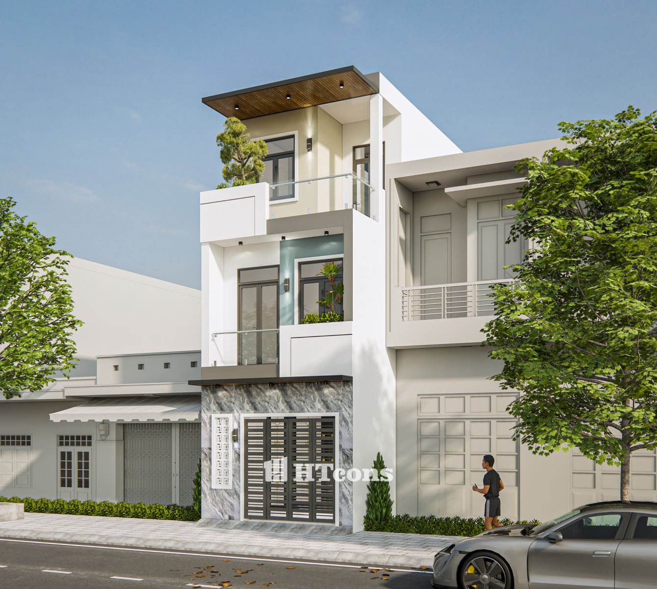 nhà phố 3 tầng - Anh Hiệp, Hoài Đức 3