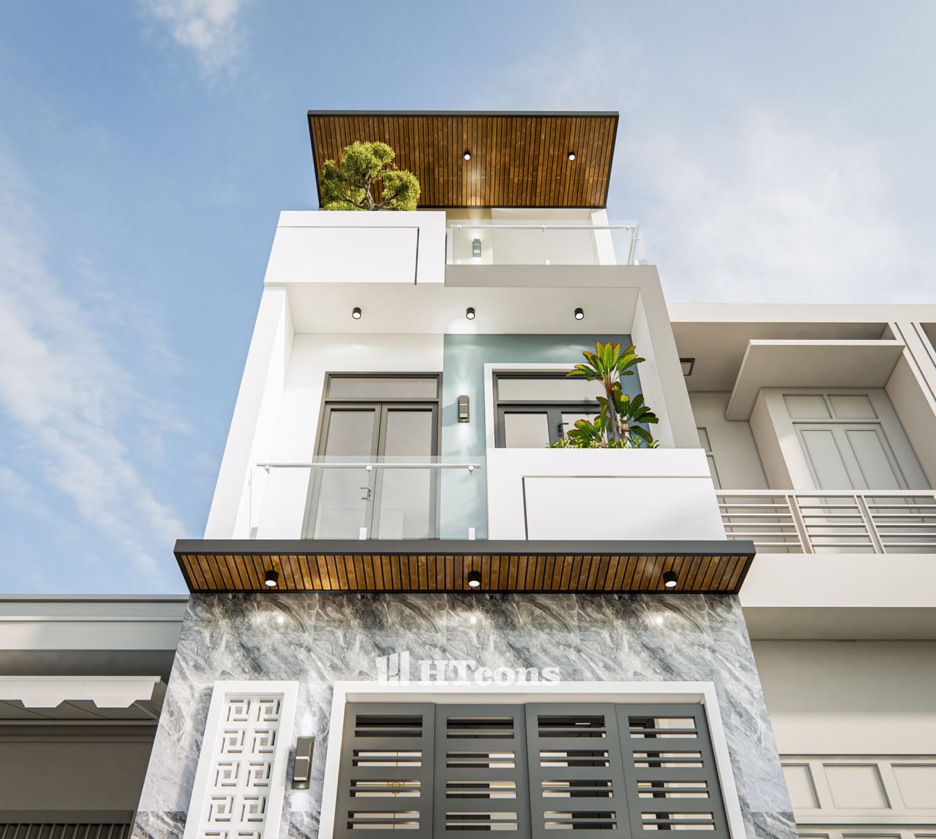 nhà phố 3 tầng - Anh Hiệp, Hoài Đức 4