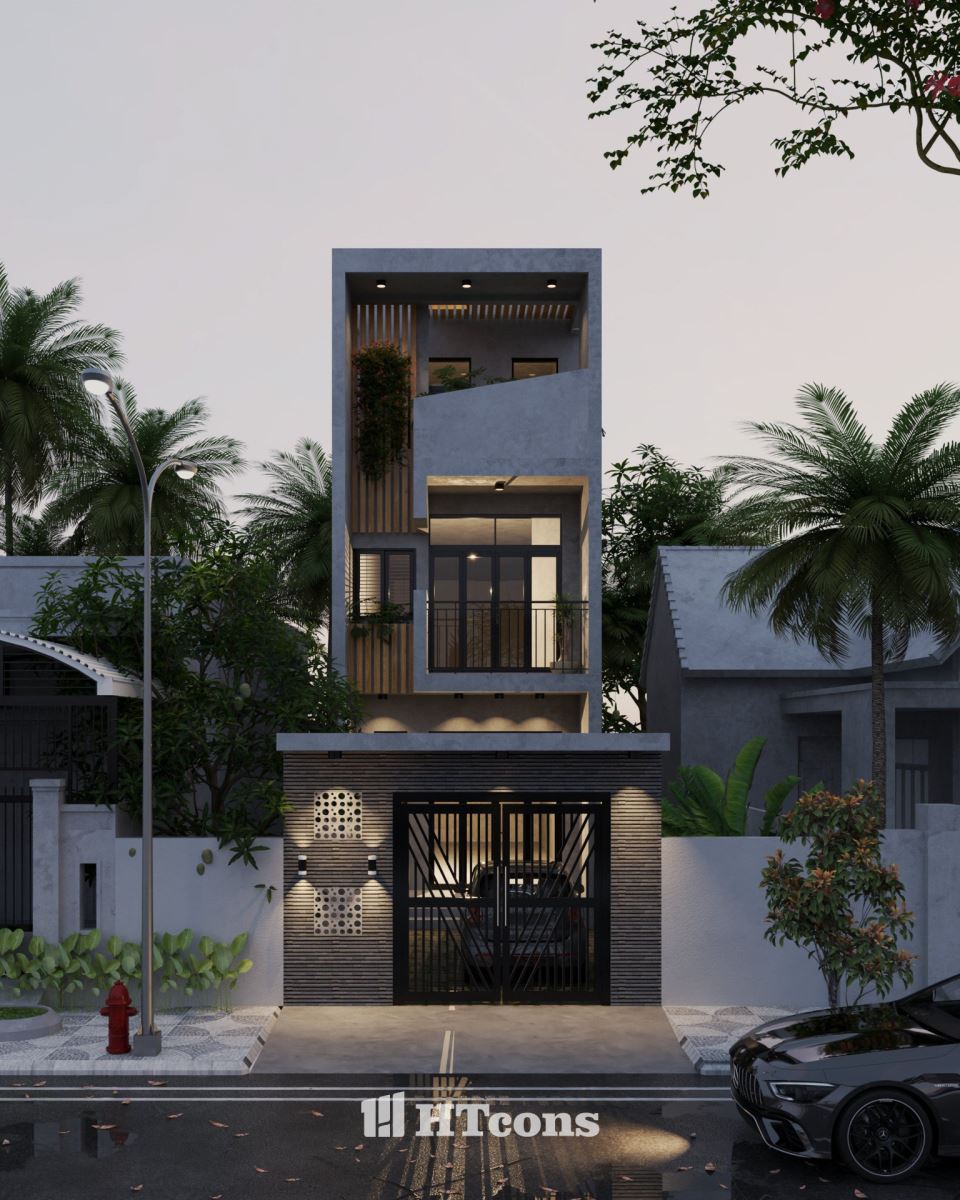 Nhà phố hiện đại - Anh Lực, Nam Định 2