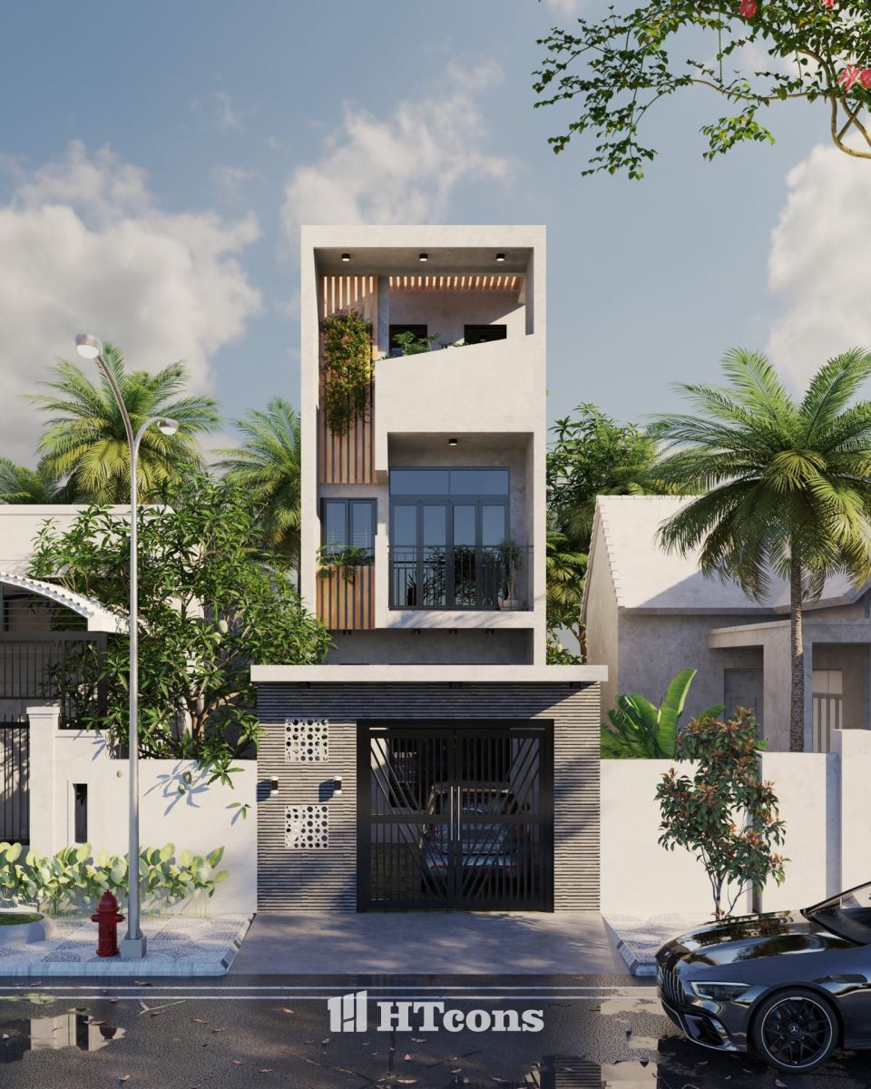 Nhà phố hiện đại - Anh Lực, Nam Định 3