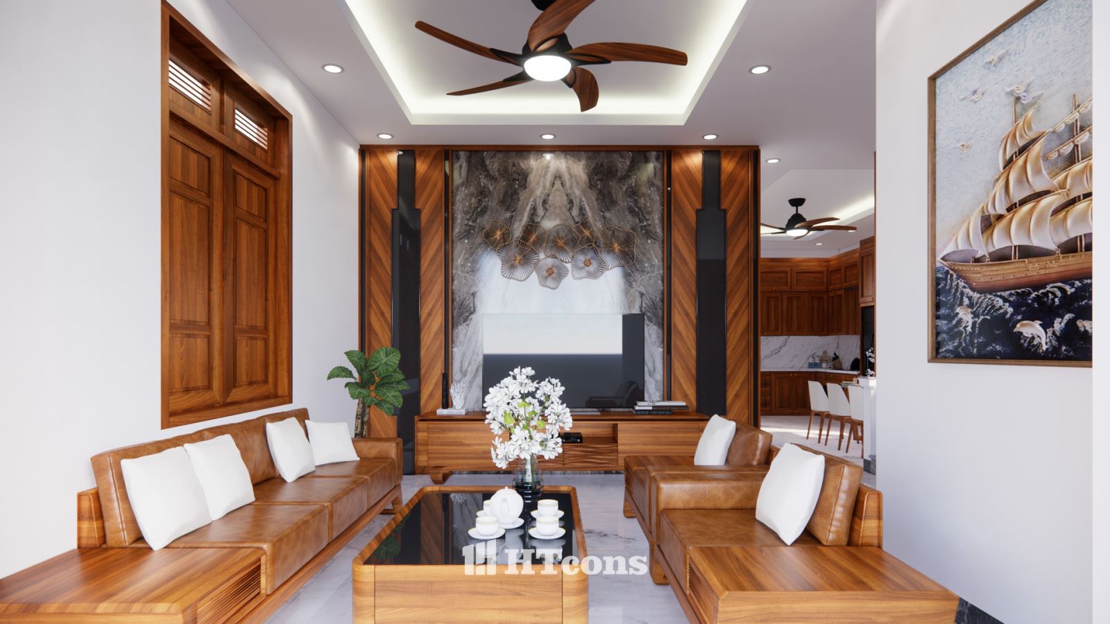 Nội thất nhà Anh Phú - Hà Tĩnh 1