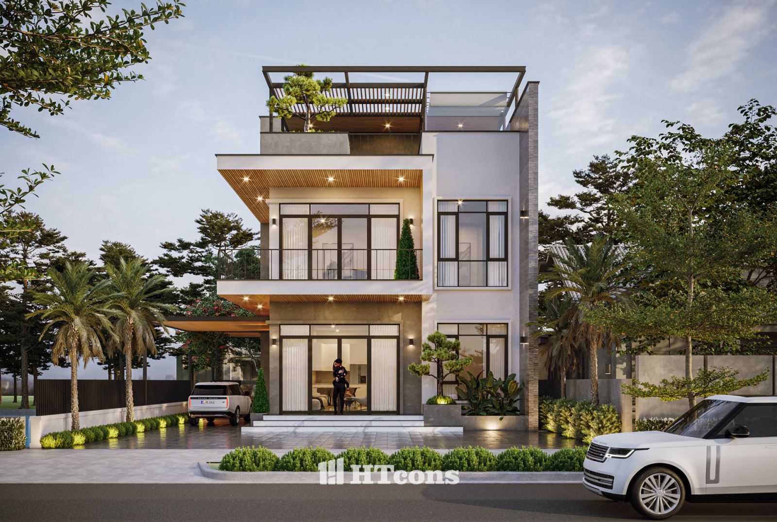 Biệt thự vườn 2 tầng nhà Anh Phương - Quảng Bình 10