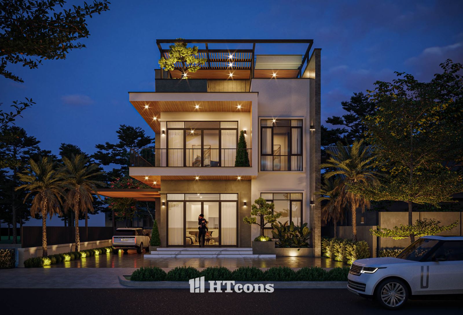 Biệt thự vườn 2 tầng nhà Anh Phương - Quảng Bình 8