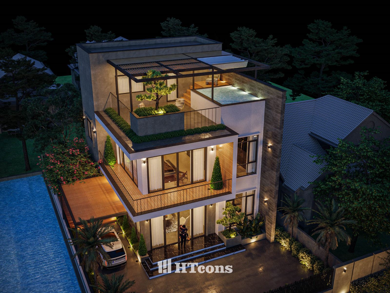 Biệt thự vườn 2 tầng nhà Anh Phương - Quảng Bình 6
